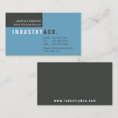 CARTE DE VISITE :: corporatiquement moderne 9 (Devant / Derrière)