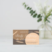 Carte De Visite Corps Contouré Corps Sculpture Massage Tonalité Te (Debout devant)