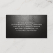 Carte De Visite Corps du générateur Flexion dans la pose (Dos)