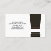 Carte De Visite Corps et lentilles de la caméra (Dos)