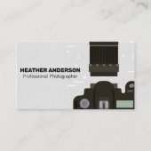 Carte De Visite Corps et lentilles de la caméra (Devant)