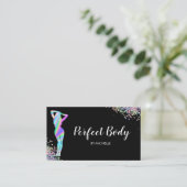 Carte De Visite Corps moderne Sculpture Fitness taille Holographiq (Debout devant)