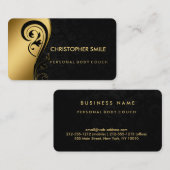 Carte De Visite Corps personnel Canapé professionnel moderne   (Devant / Derrière)