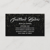 Carte De Visite Corps sculpté Beauté Massage Drives Parties scinti (Dos)