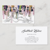 Carte De Visite Corps Sculpter Beauté Logo Personnalisé Boîtes de  (Devant / Derrière)