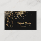 Carte De Visite Corps Sculpter Wellness Cosmétique Beauté Spa (Devant)