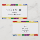 Carte De Visite Corrections (Devant / Derrière)