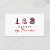 Carte De Visite Cosmétique Cute Make Artist (Devant)