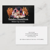 Carte De Visite Cosmétique et produit | Se maquiller (Devant / Derrière)