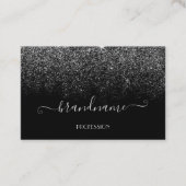 Carte De Visite Cosmétique Parties scintillant douce à l'élégante  (Devant)