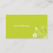 Carte De Visite Cosmetologist (Dos)