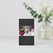 Carte De Visite Cosmetologist de professionnel du maquilleur II (Debout devant)