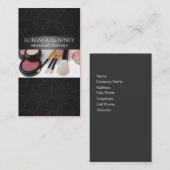 Carte De Visite Cosmetologist de professionnel du maquilleur II (Devant / Derrière)