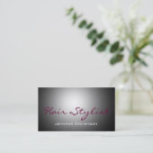 Carte De Visite Cosmétologiste du maquillage des cheveux professio (Debout devant)