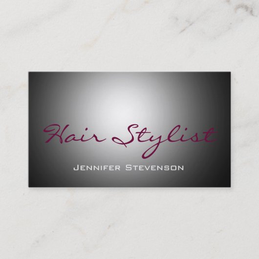 Carte De Visite Cosmétologiste du maquillage des cheveux professio (Devant)