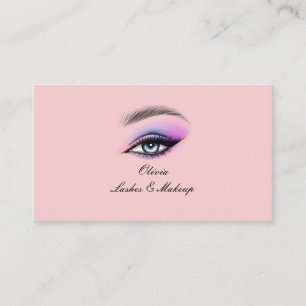 Carte de visite COSMETOLOGISTE ROSE