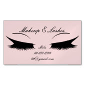 Carte de visite COSMETOLOGISTE ROSE (devant)