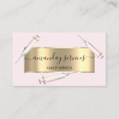 Carte De Visite Cosmetologue de beauté Syringe Botox B12 QRCode ro (Devant)