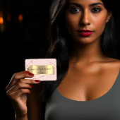 Carte De Visite Cosmetologue de beauté Syringe Botox B12 QRCodeBlu