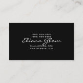 Carte De Visite Cosmetologue de maquillage Nails Beauty Salon (Dos)