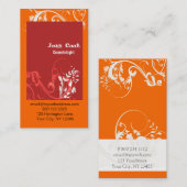 Carte De Visite Cosmetologue et maquillage de pop moderne (Devant / Derrière)