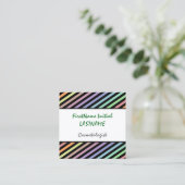 Carte de visite Cosmetologue gai et amusant (Debout devant)