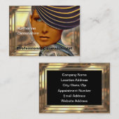 Carte De Visite Cosmétologue professionnel Flairnstar (Devant / Derrière)