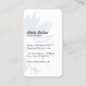 Carte De Visite Cosmétologue simple et élégant (Devant)