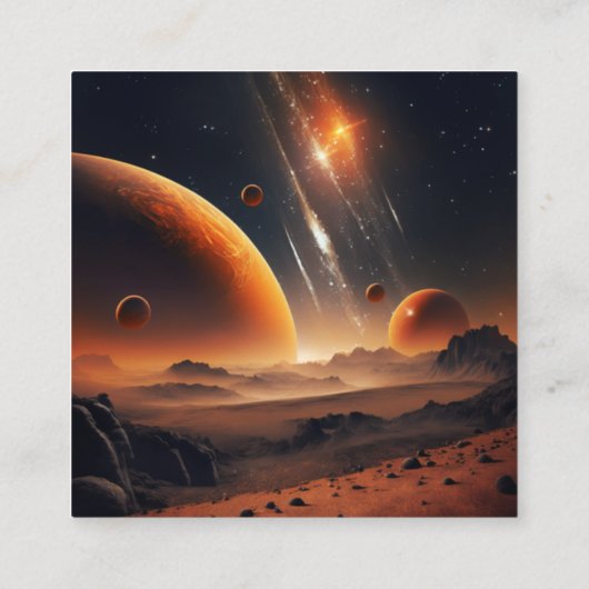 Carte de visite cosmos (Dos)