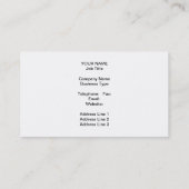 Carte De Visite Cosmos (Dos)