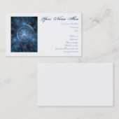 Carte De Visite Cosmos Background (Devant / Derrière)
