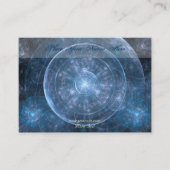 Carte De Visite Cosmos Background (Devant)