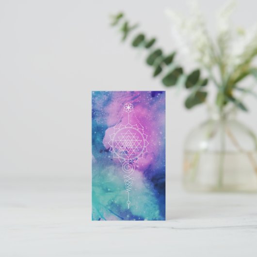 Carte De Visite *~* Cosmos célestes Nebula Nirvana (Debout devant)