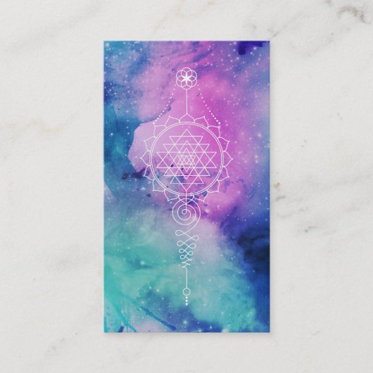 Carte De Visite *~* Cosmos célestes Nebula Nirvana (Devant)