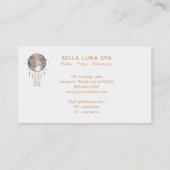 Carte De Visite Cosmos lunaire de chaman d'univers de lune de *~* (Dos)