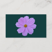 Carte De Visite Cosmos pourpre - Vert foncé (003333) (Dos)
