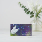 Carte De Visite *~* Cosmos Stars Galaxy Angel Wings Universe (Debout devant)