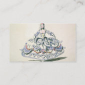 Carte De Visite Costume d'opéra, de la collection de Plaisirs de (Dos)