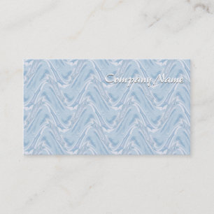 Carte De Visite Coton Bonbons Bleu Abstrait