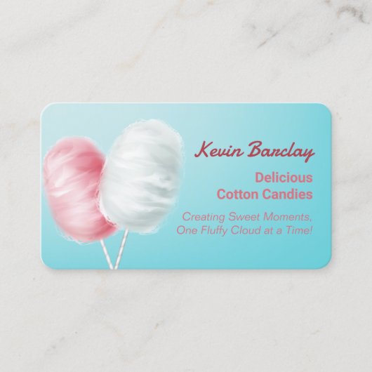 Carte De Visite Coton Candy (Devant)