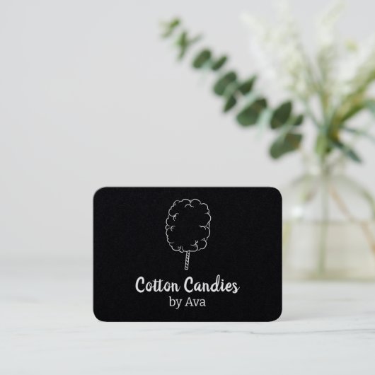 Carte De Visite Coton Candy (Debout devant)