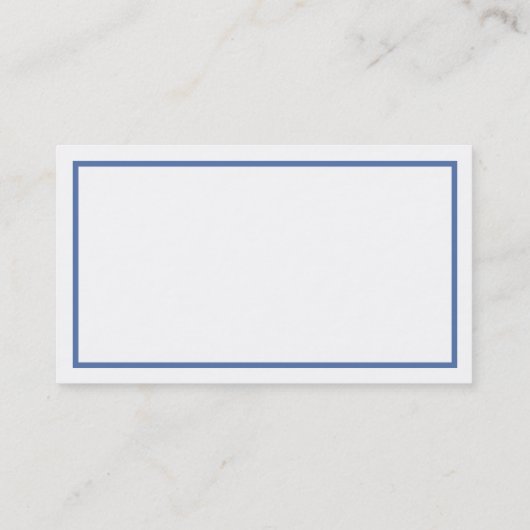 Carte De Visite Coton et dentelle (Dos)