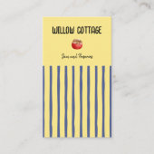 Carte De Visite Cottage Confiture maison et réserves (Devant)