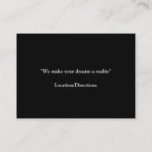 Carte De Visite Cottagers Immobilier (Dos)