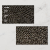 Carte De Visite Cotte de maille (Devant / Derrière)