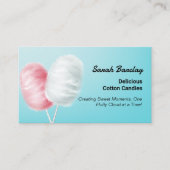 Carte De Visite Cotton Candies Custom QR (Devant)