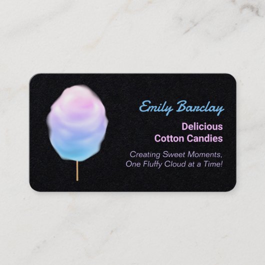 Carte De Visite Cotton Candy Premium (Devant)