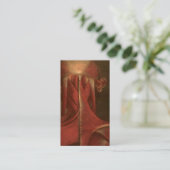 Carte De Visite Cou vintage de l'anatomie | (Debout devant)