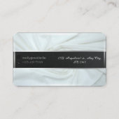 Carte De Visite couchage affaires douces et chaudes couvertures (Dos)