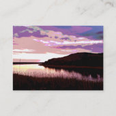 CARTE DE VISITE COUCHER DE SOLEIL (Devant)